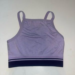 Purple Aerie sports bra